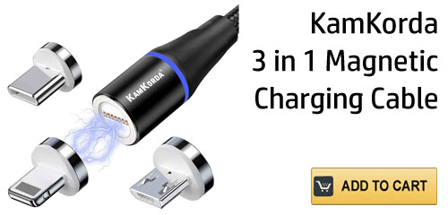 KamKorda Magnetic Charging Cable