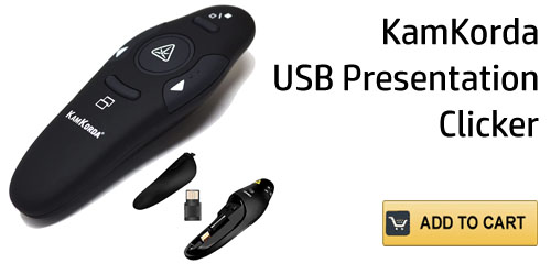 KamKorda USB Presentation Clicker
